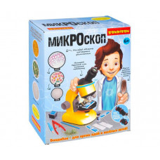 Bondibon Набор для опытов Микроскоп для 2D и 3D объектов с поворотным окуляром и подсветкой Bondibon Набор для опытов Микроскоп для 2D и 3D объектов с поворотным окуляром и подсветкой