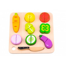 Деревянная игрушка Tooky Toy Игровой набор Овощи Деревянная игрушка Tooky Toy Игровой набор Овощи