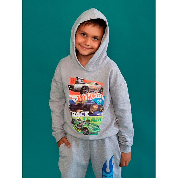 Hot Wheels Худи для мальчика ХФ-1М21 Hot Wheels Худи для мальчика ХФ-1М21