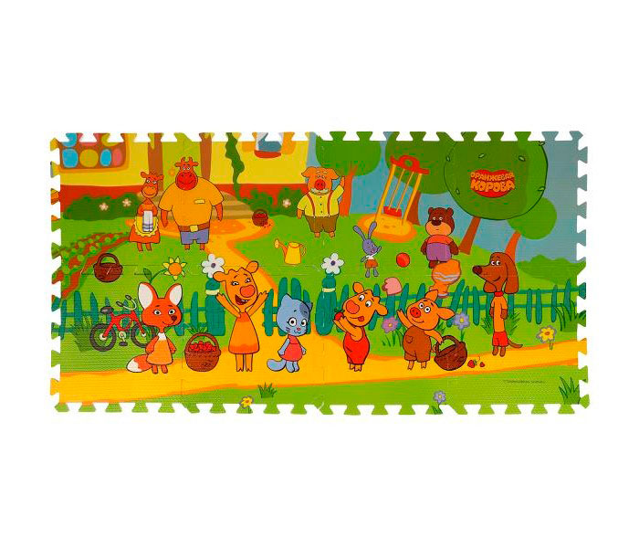 Игровой коврик Играем вместе Оранжевая корова FS-OC Игровой коврик Играем вместе Оранжевая корова FS-OC