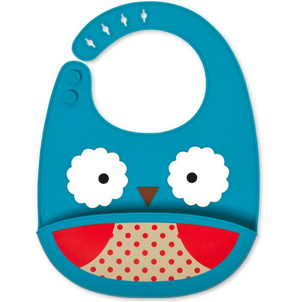Нагрудник Skip-Hop Zoo Fold & Go Нагрудник Skip-Hop Zoo Fold & Go